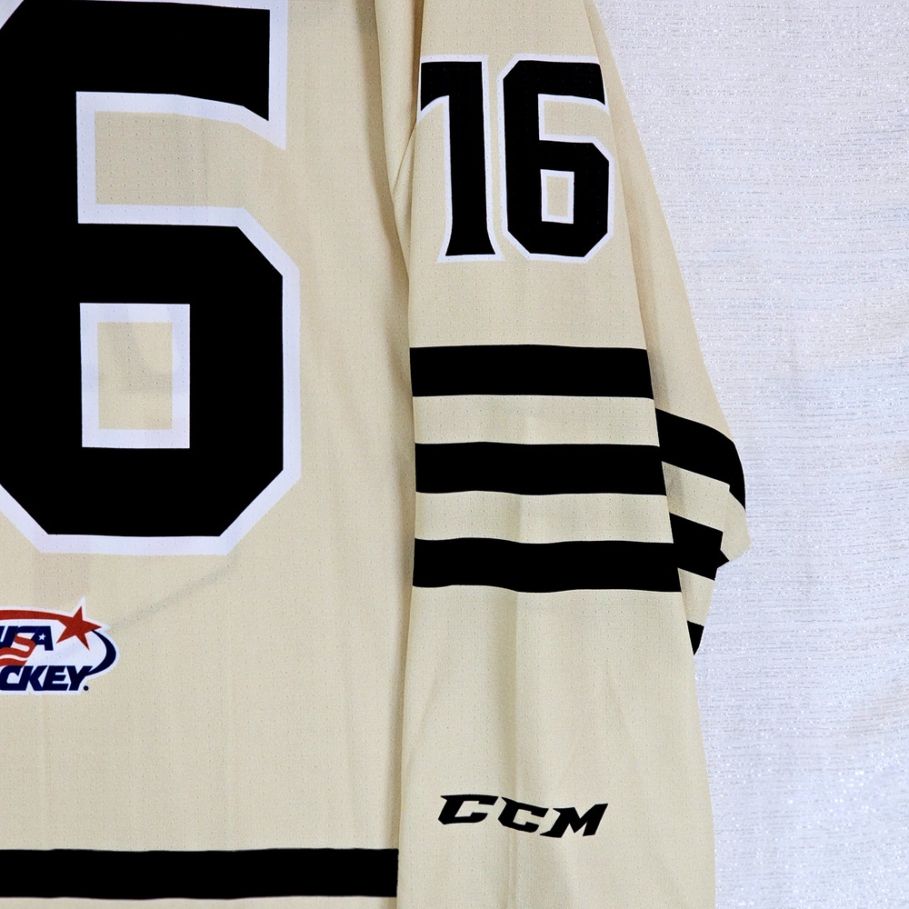 USHL Vintage United States Hockey League #16 Ice Hockey CCM Jersey Size Large - Picture 5 of 9
